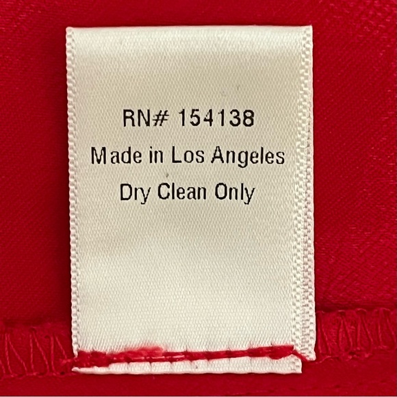 NWOT STAUD - Square Neck Jumpsuit in Red and Pink - 10 - Picture 8 of 16